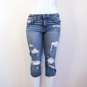 joes jeans distressed boyfriend capris y2k